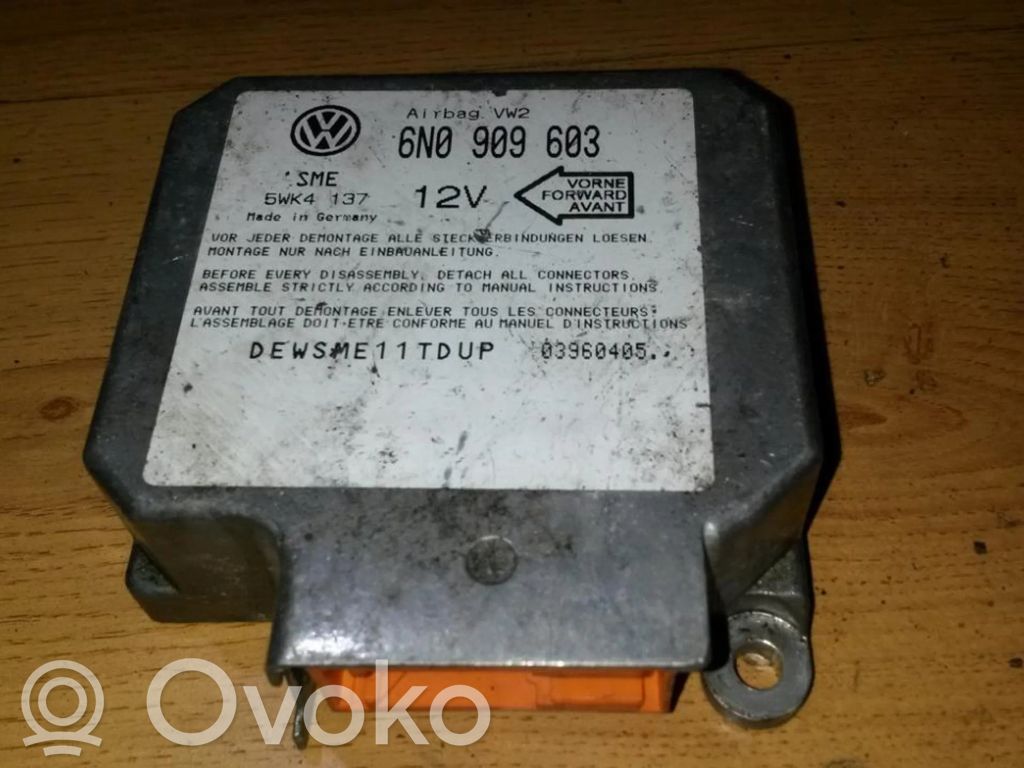 Centralina/modulo airbag   6N0909603,5WK4137,5WK4137,6N0909603