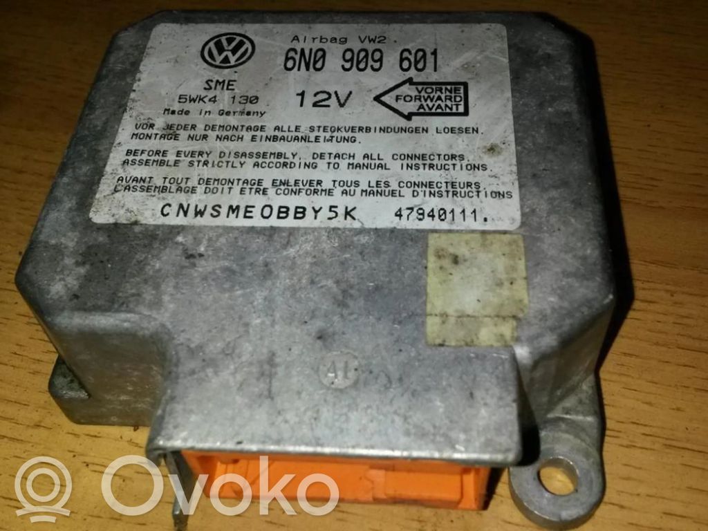 Centralina/modulo airbag   6N0909601,5WK4130,5WK4130,6N0909601