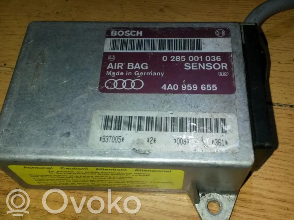 Audi 80 90 S2 B4 Centralina/modulo airbag 
