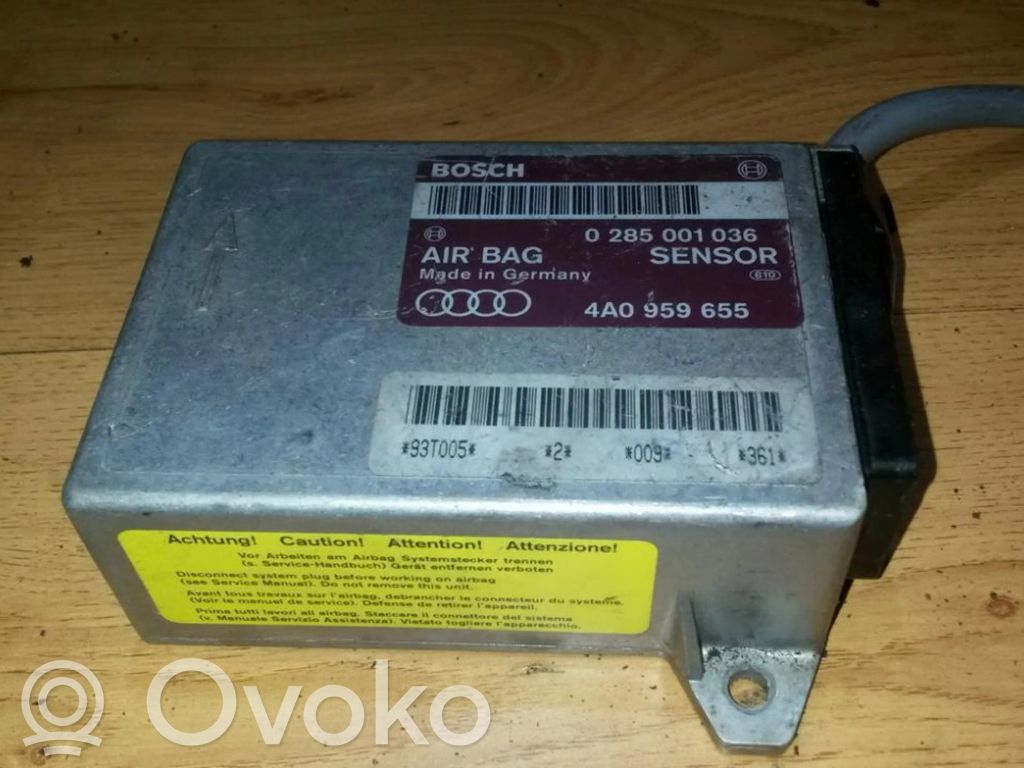 Audi 100 S4 C4 Centralina/modulo airbag 