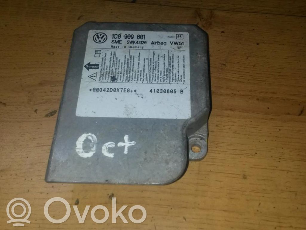 Centralina/modulo airbag   1C0909601,5WK43120,1C0909601,5WK43120