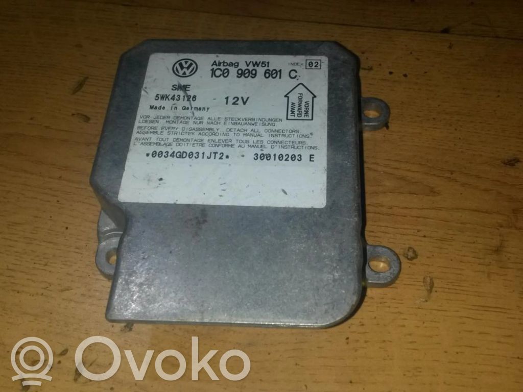 Skoda Fabia Mk1 (6Y) Centralina/modulo airbag 