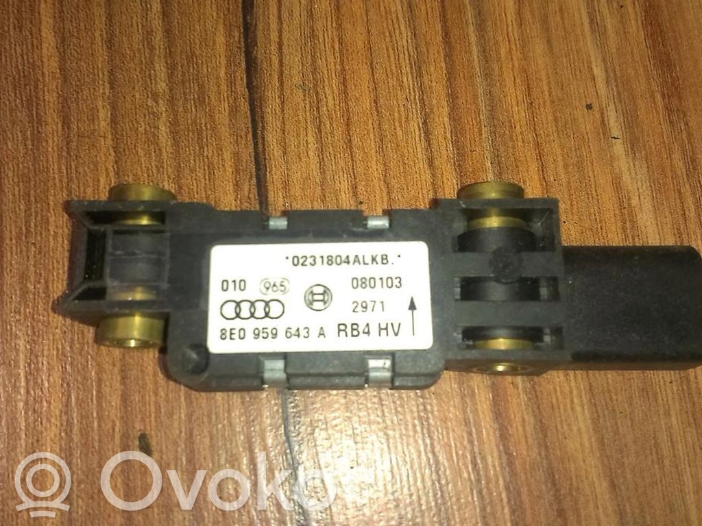 Sensor impacto/accidente para activar Airbag   8E0959643A,8E0959643A