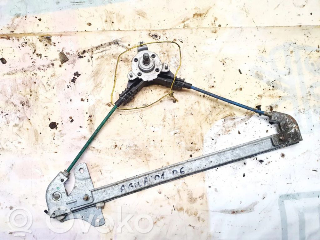 Regulador con motor de la ventanilla de la puerta corredera