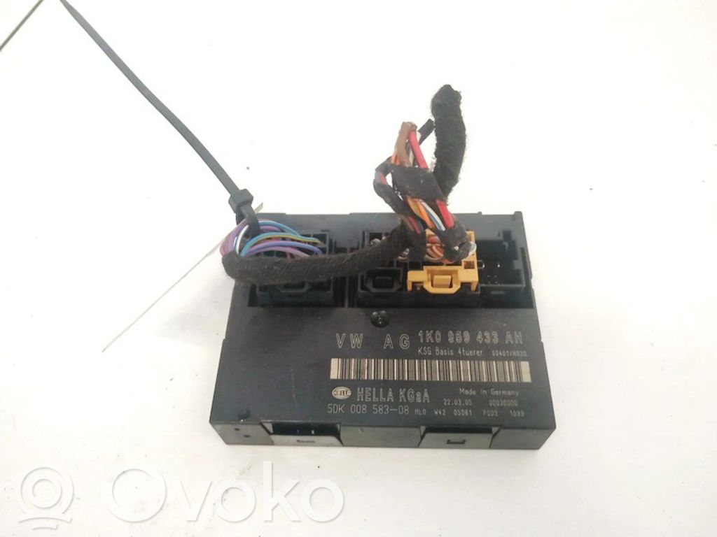 Skoda Octavia Mk2 (1Z) Modulo comfort/convenienza