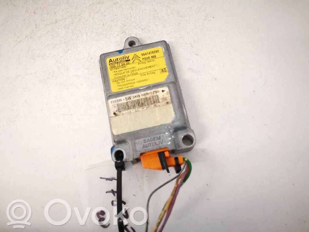 Citroen Xsara Picasso Unitate/modul de comandă airbaguri 