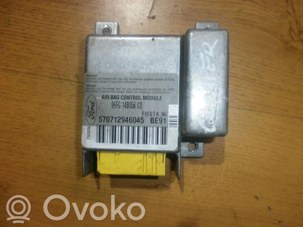 Unidad de control/módulo del Airbag   96FG14B056CD,BE91,96FG14B056CD,BE91