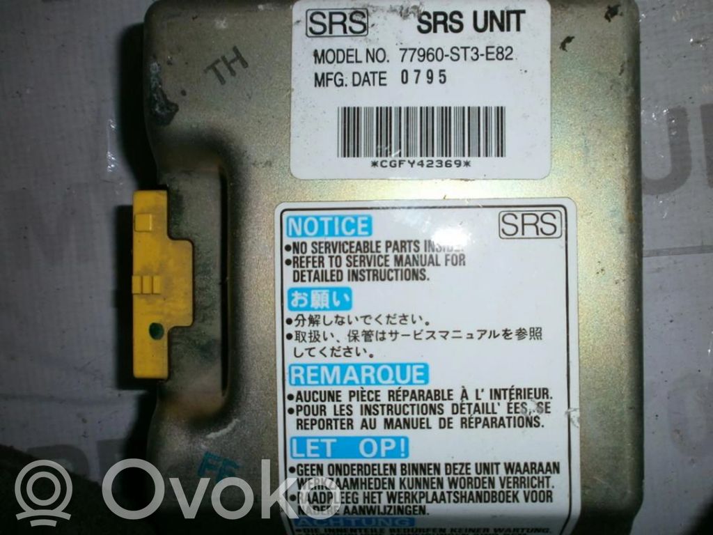 Honda Civic Airbag control unit/module 