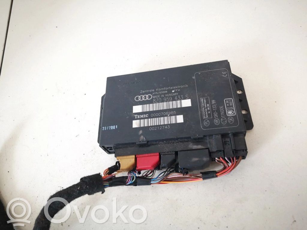 Komforta modulis   8Z0959433S,8Z0959433S