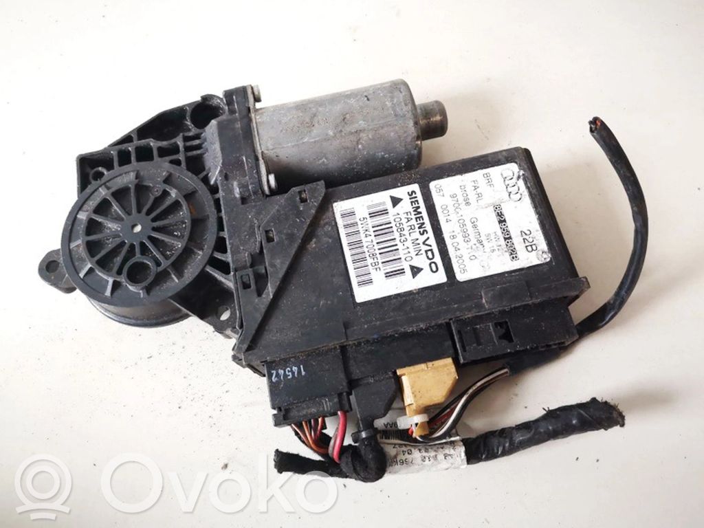 Audi A4 S4 B6 8E 8H Motor macara geam ușă față 