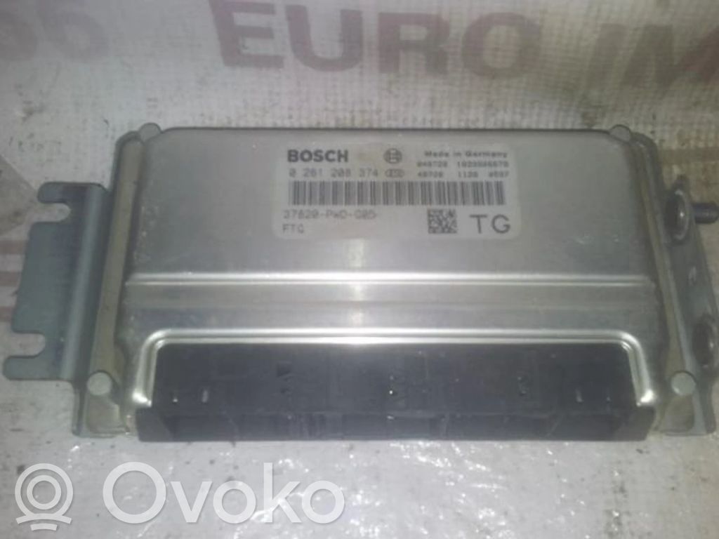 Unidad de control/módulo del motor   0261208374,37820PWDG05,0261208374,37820PWDG05