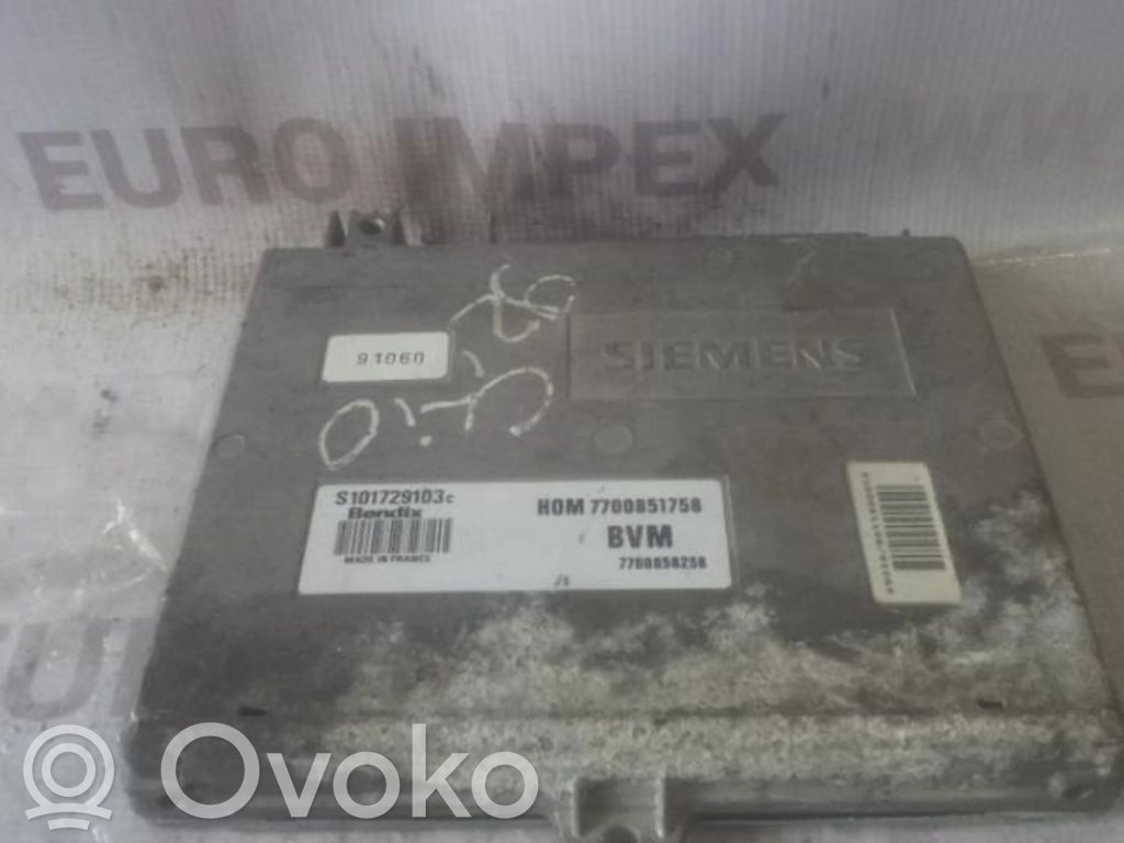 Renault Clio I Engine control unit/module 