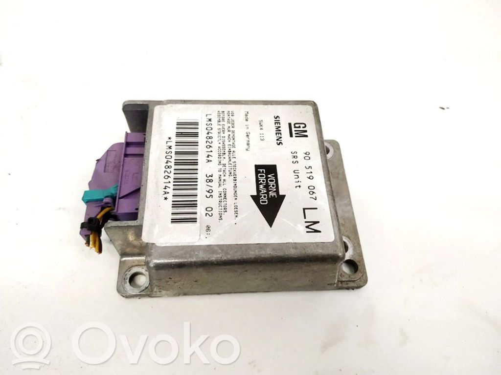 Opel Astra F Unitate/modul de comandă airbaguri 