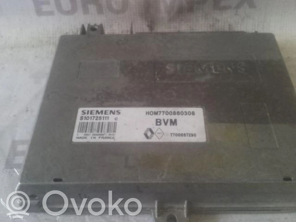 Engine control unit/module   S101725111C,7700867290,7700867290,HOM7700860308,S101725111C