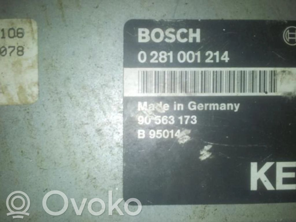 Moottorin ohjainlaite/moduuli   0281001214,90563173,0281001214,90563173