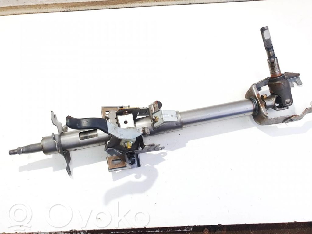 Steering wheel axle