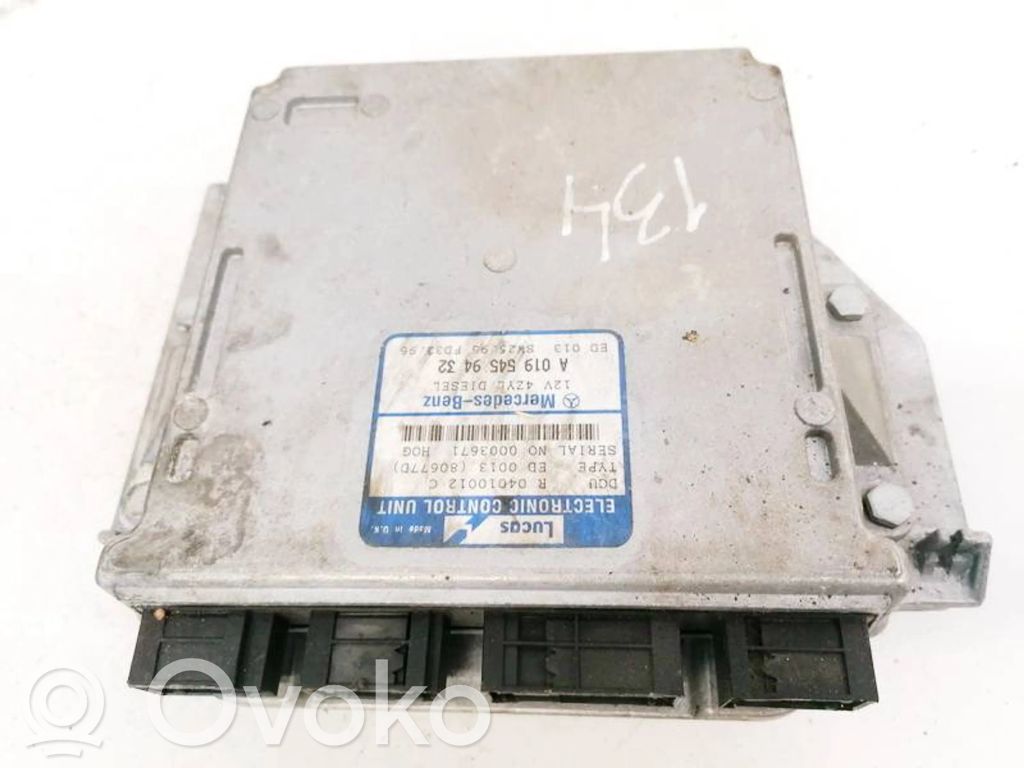 Mercedes-Benz C W202 Sterownik / Moduł ECU 