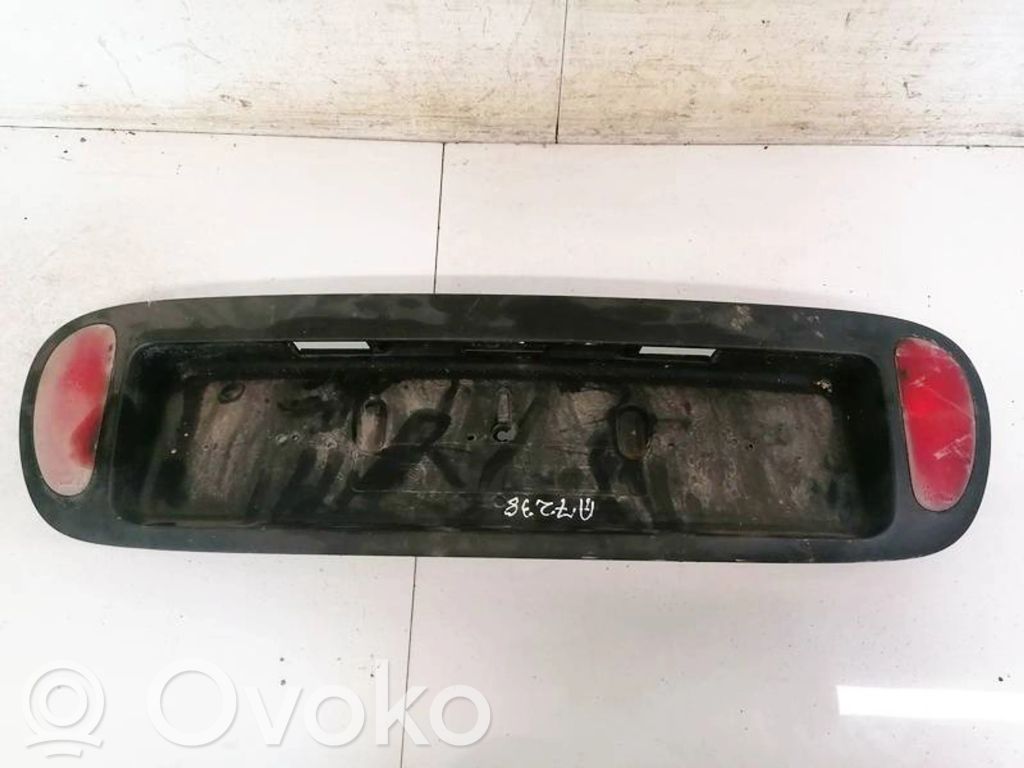 Renault Scenic I Éclairage de plaque d'immatriculation