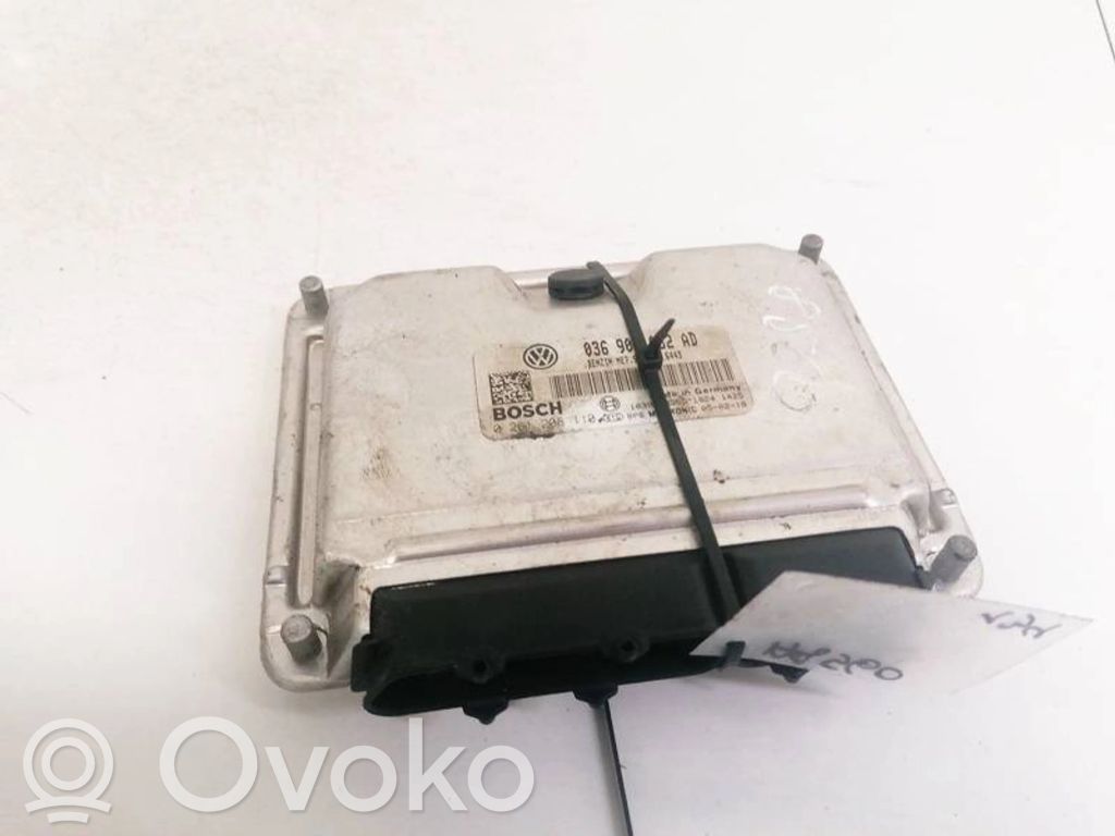 Engine control unit/module   036906032AD,0261208110,0261208110,036906032AD