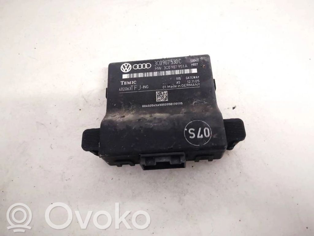 Volkswagen PASSAT B6 Unité de commande module de porte 