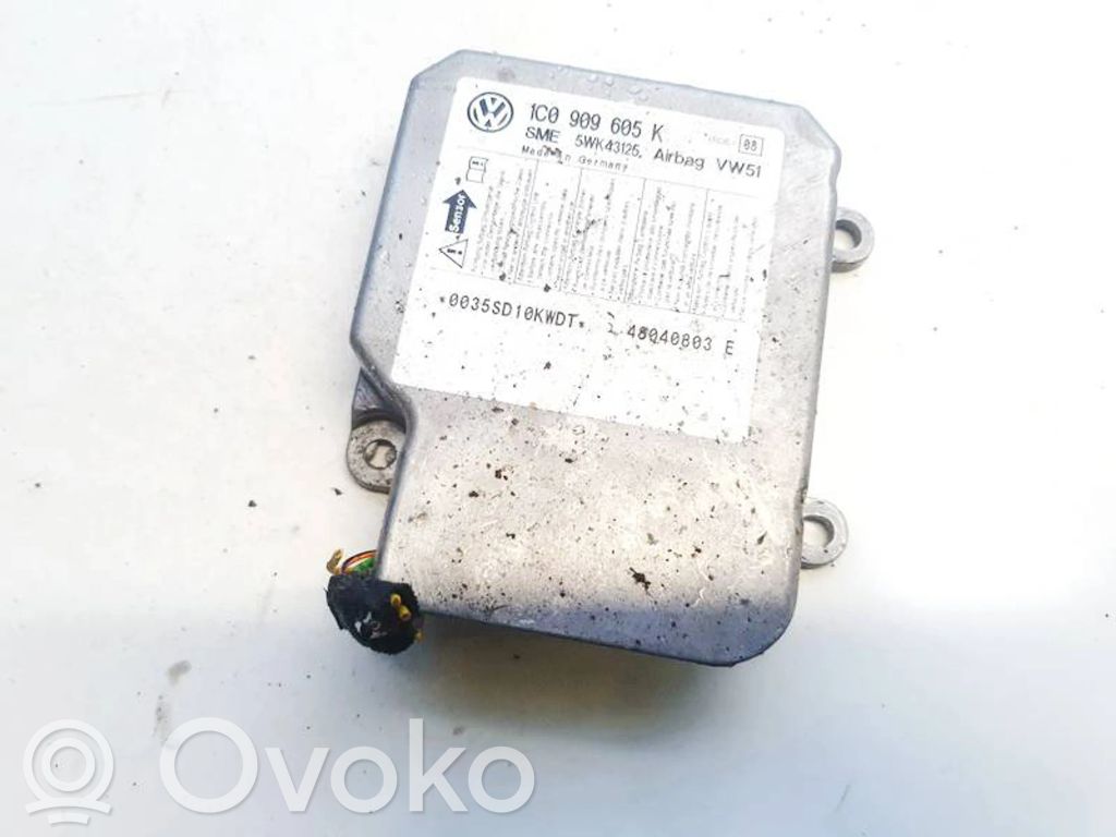 Skoda Fabia Mk1 (6Y) Centralina/modulo airbag