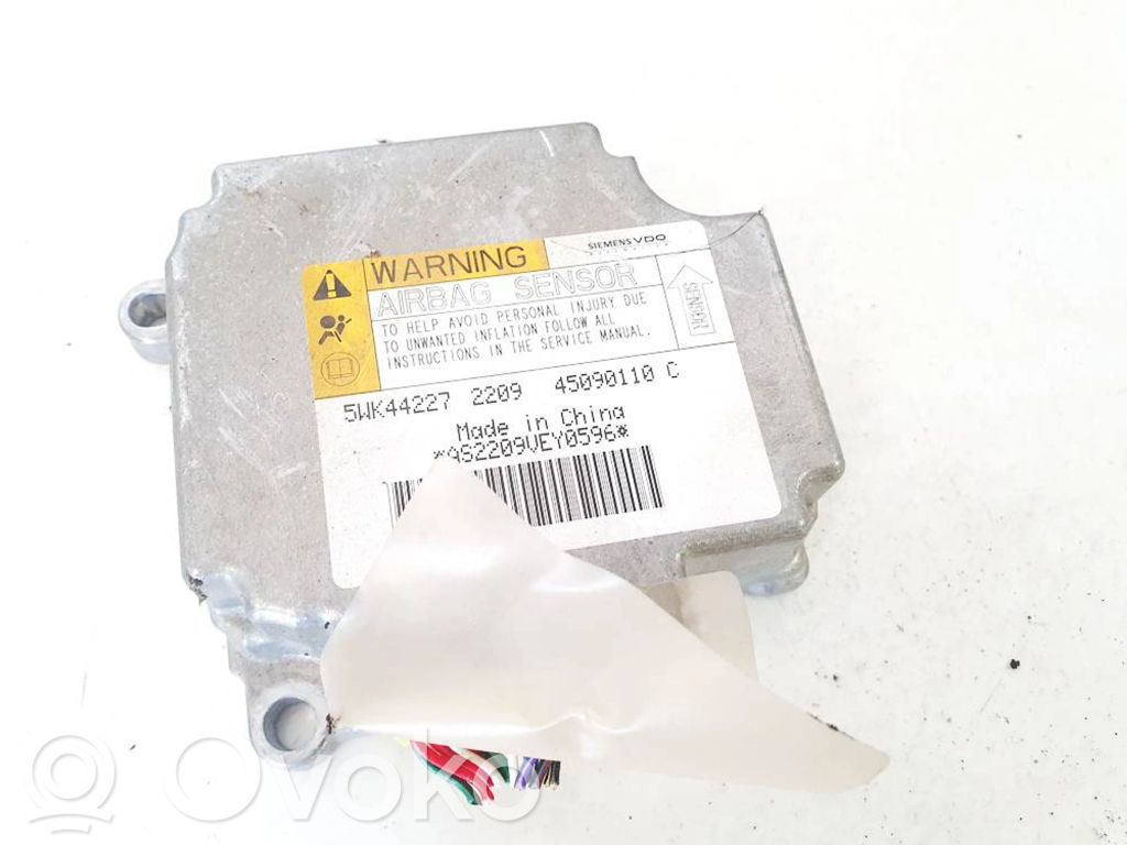 Unidad de control/módulo del Airbag   5WK44227,45090110C,45090110C,5WK44227