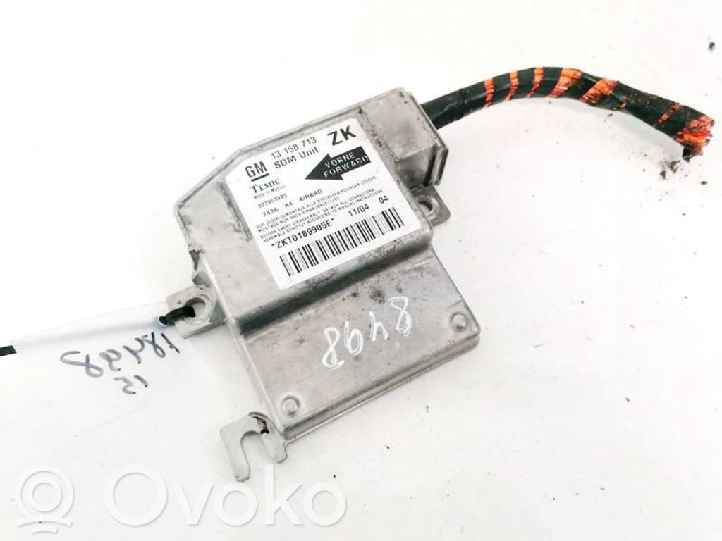 Opel Meriva A Centralina/modulo airbag