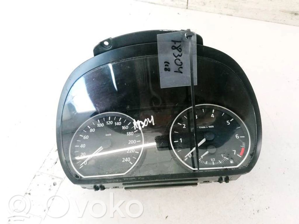 BMW 1 E81 E87 Speedometer (instrument cluster) 