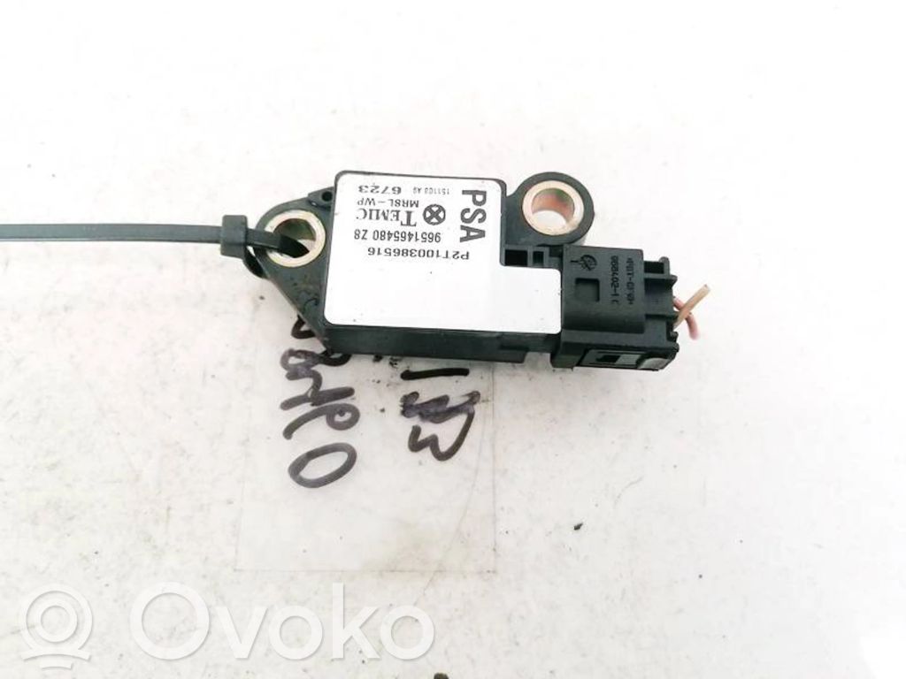 Czujnik uderzenia Airbag   9651465480,P2T100386516,9651465480,P2T100386516