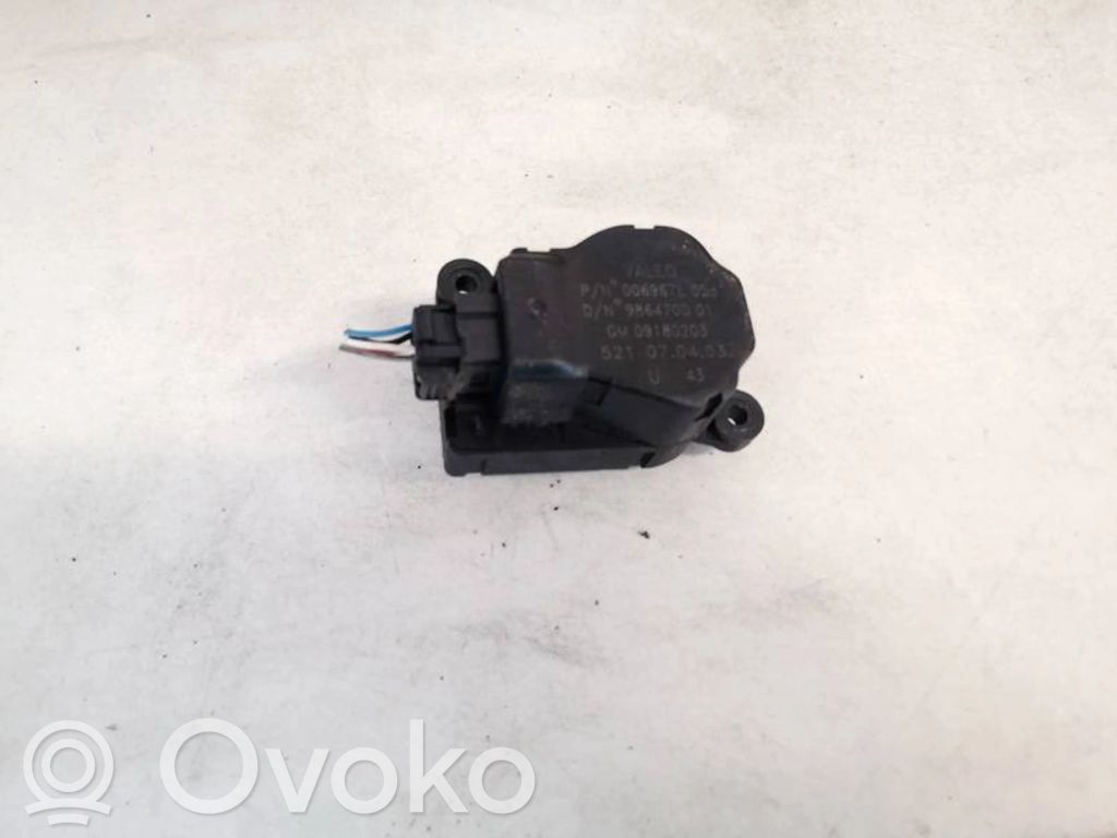 Opel Signum Motorino attuatore aria
