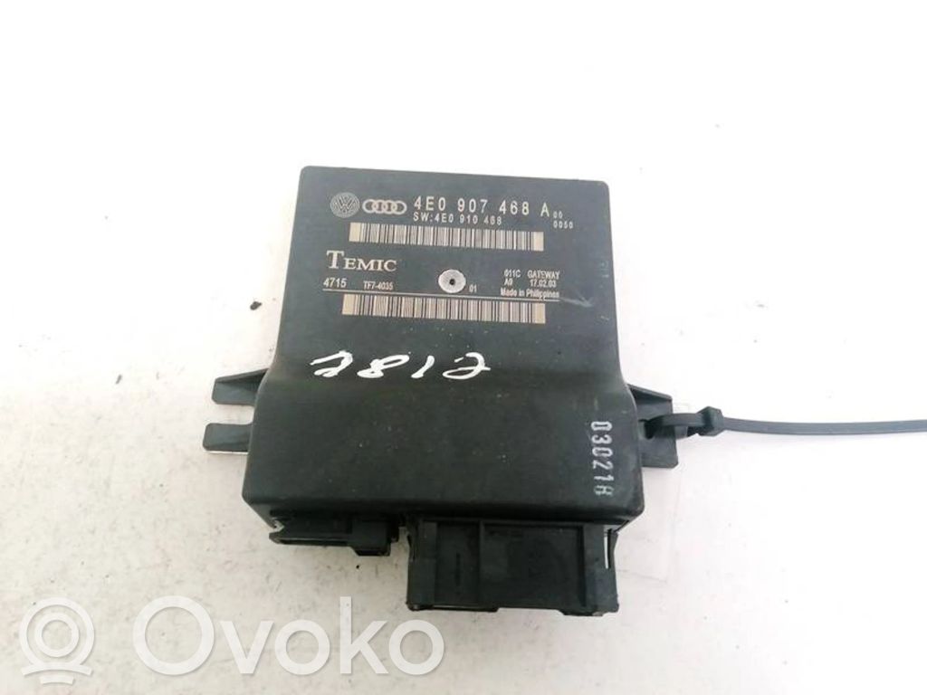 Audi A8 S8 D3 4E Module confort 