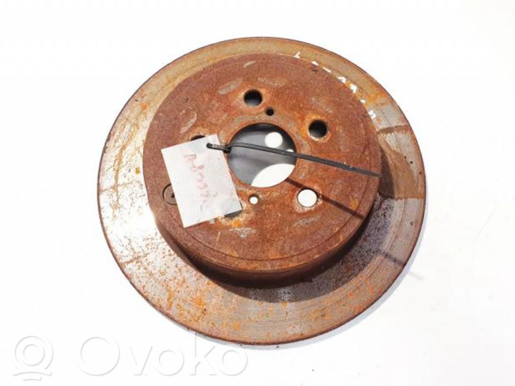 Toyota Avensis T250 Disco del freno posteriore 