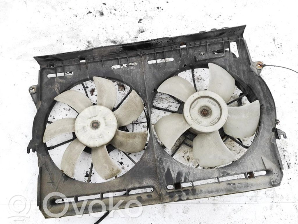 Toyota Avensis T250 Kale ventilateur de radiateur refroidissement moteur