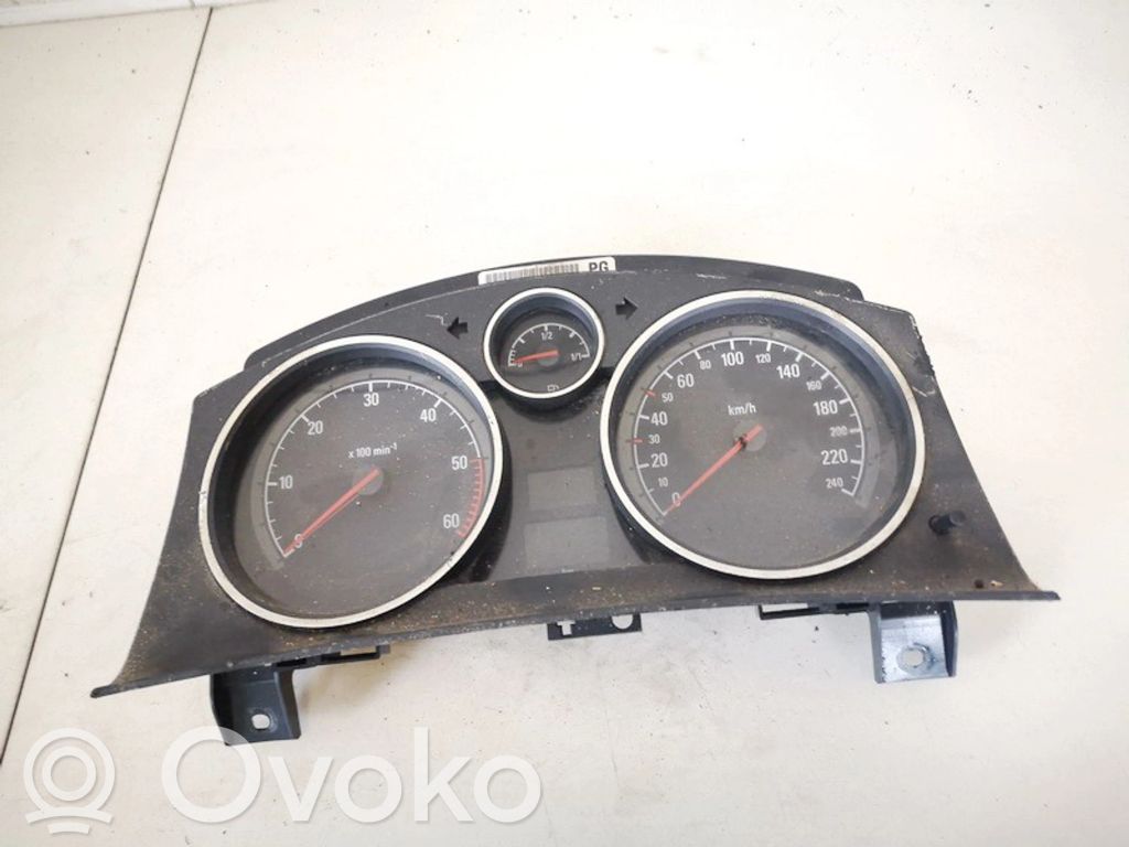 Opel Zafira B Vitezometru (grup de instrumente) 