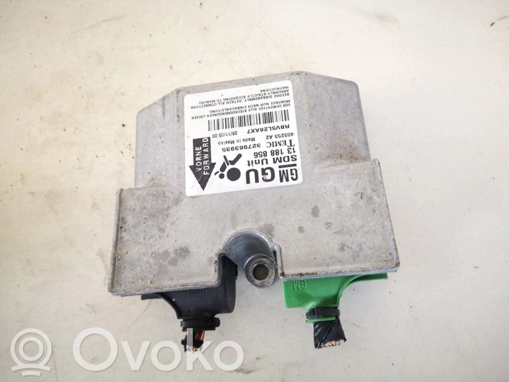 Centralina/modulo airbag   13188856,327963935,13188856,327963935