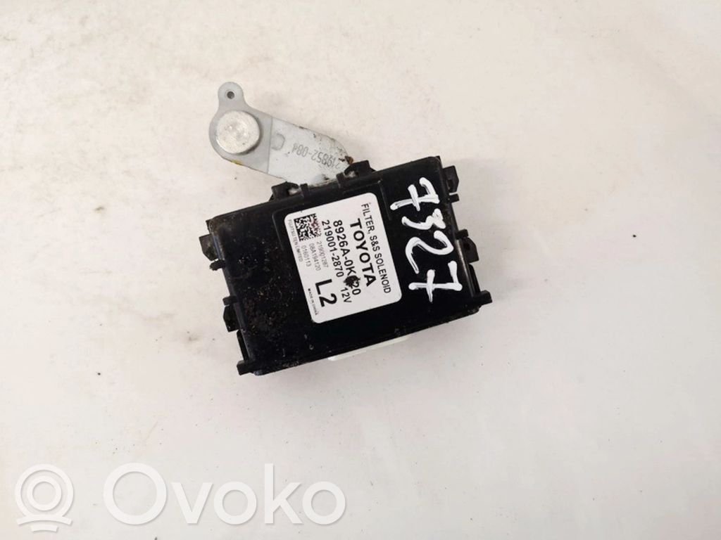 Toyota Hilux (AN120, AN130) Inne komputery / moduły / sterowniki 