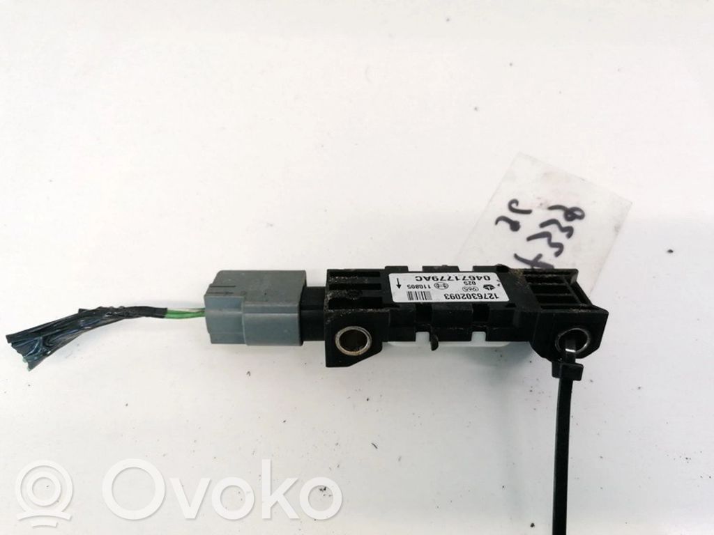 Jeep Grand Cherokee (WK) Sensor impacto/accidente para activar Airbag
