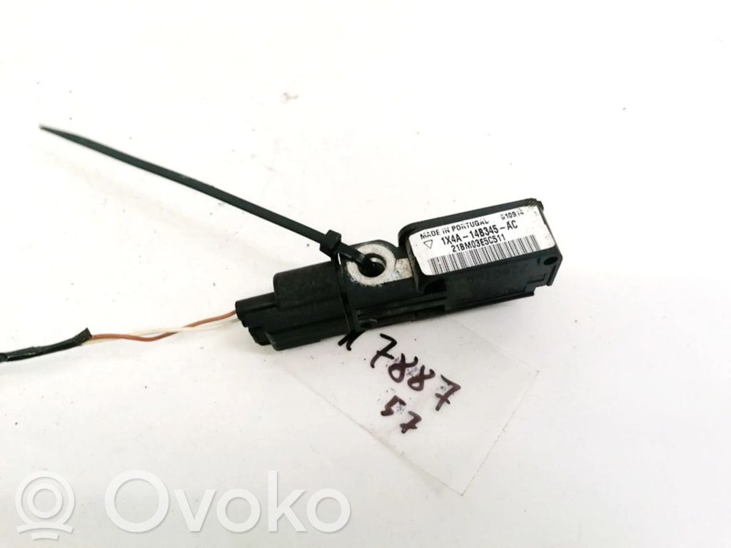 Sensor impacto/accidente para activar Airbag   1X4A14B345AC,1X4A14B345AC,1X4A14B345AC,1X4A14B345AC
