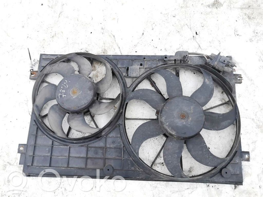 Skoda Octavia Mk2 (1Z) Convogliatore ventilatore raffreddamento del radiatore