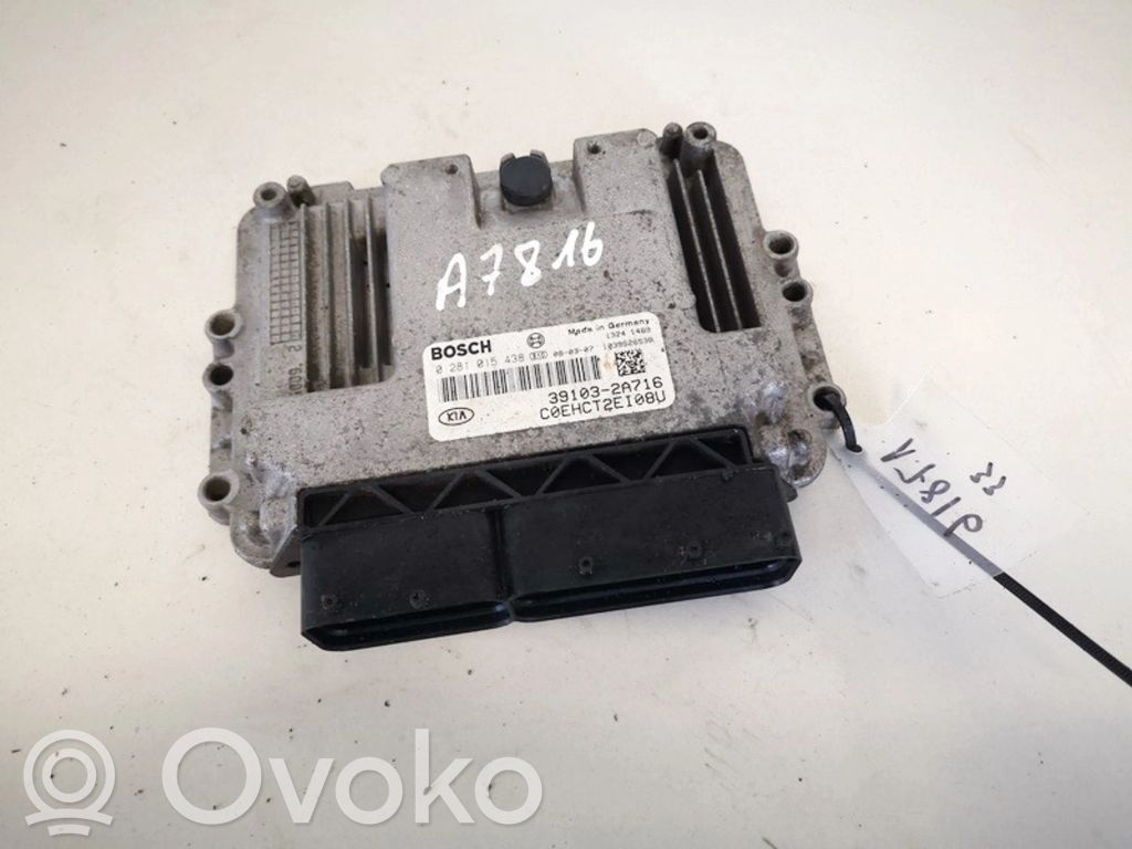 Moottorin ohjainlaite/moduuli   391032A716,391032A716,0281015438,391032A716,391032A716