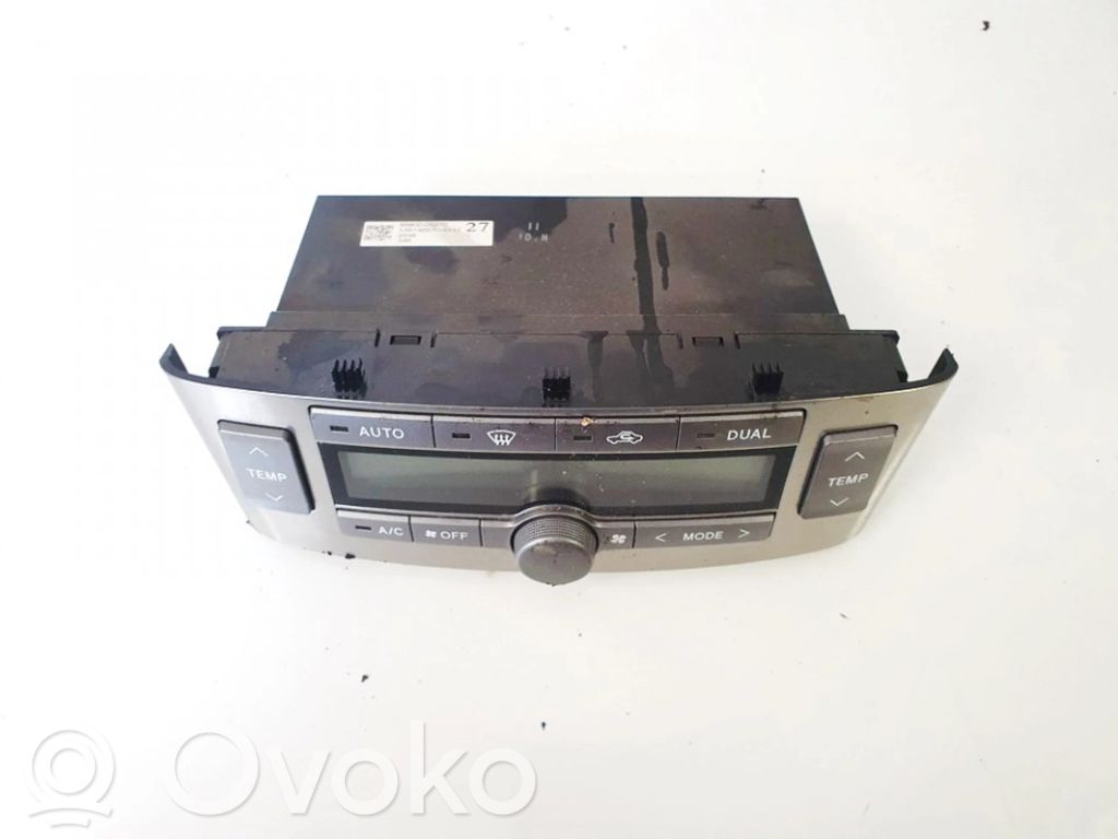 Toyota Avensis T250 Unitate control climatizare 