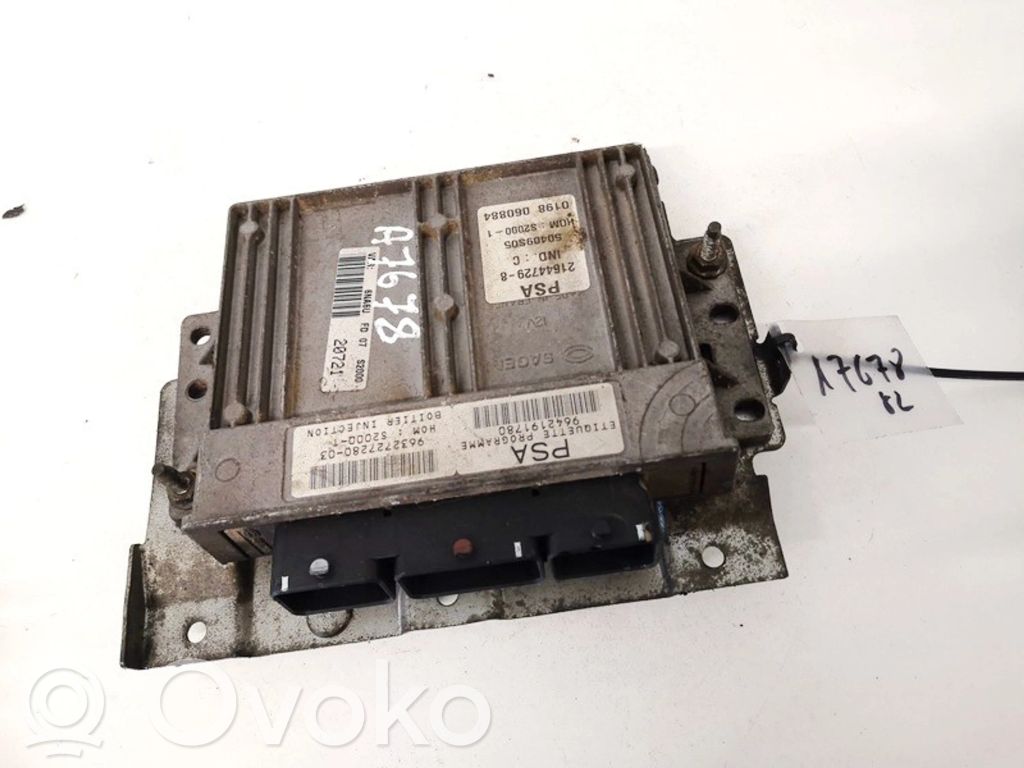 Engine control unit/module   9642191780,963272728003,963272728003,9642191780