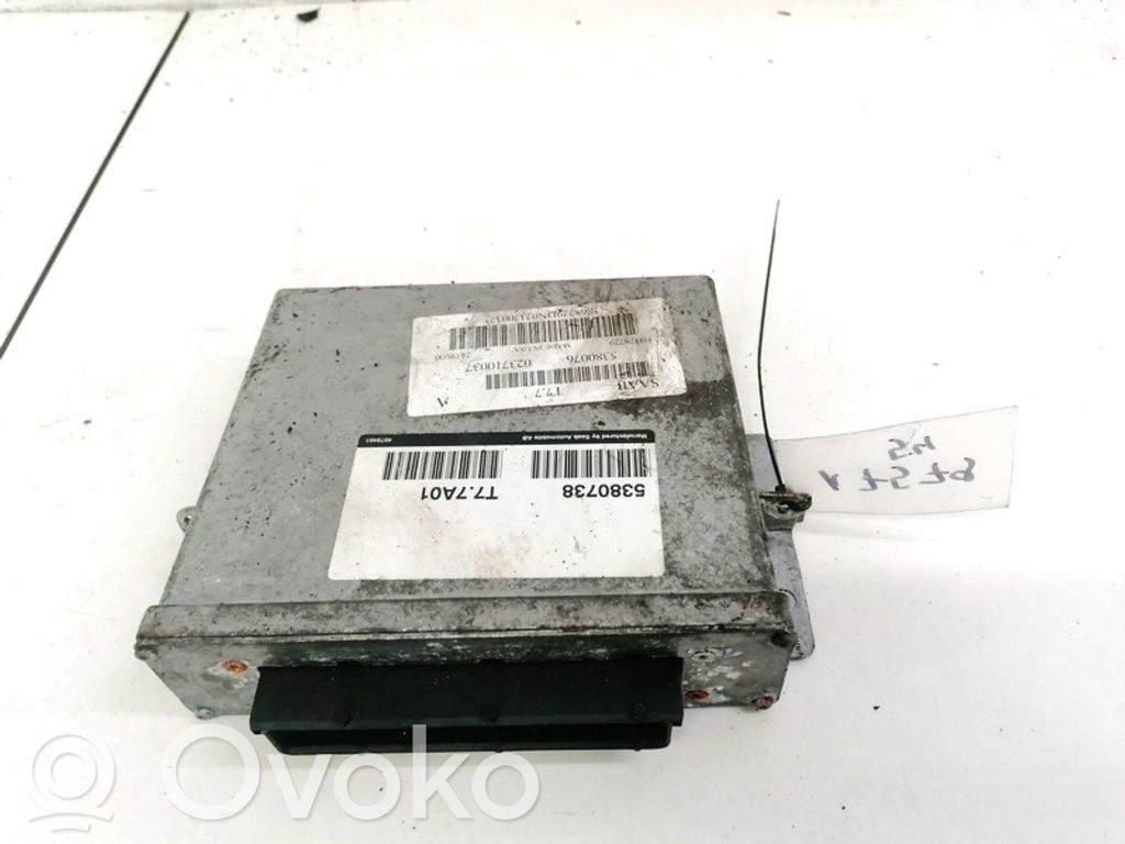 Sterownik / Moduł ECU   5380738,5380076,023710037,5380076,5380738