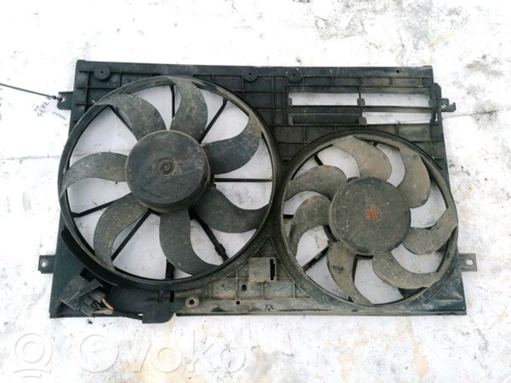 Volkswagen Touran I Convogliatore ventilatore raffreddamento del radiatore