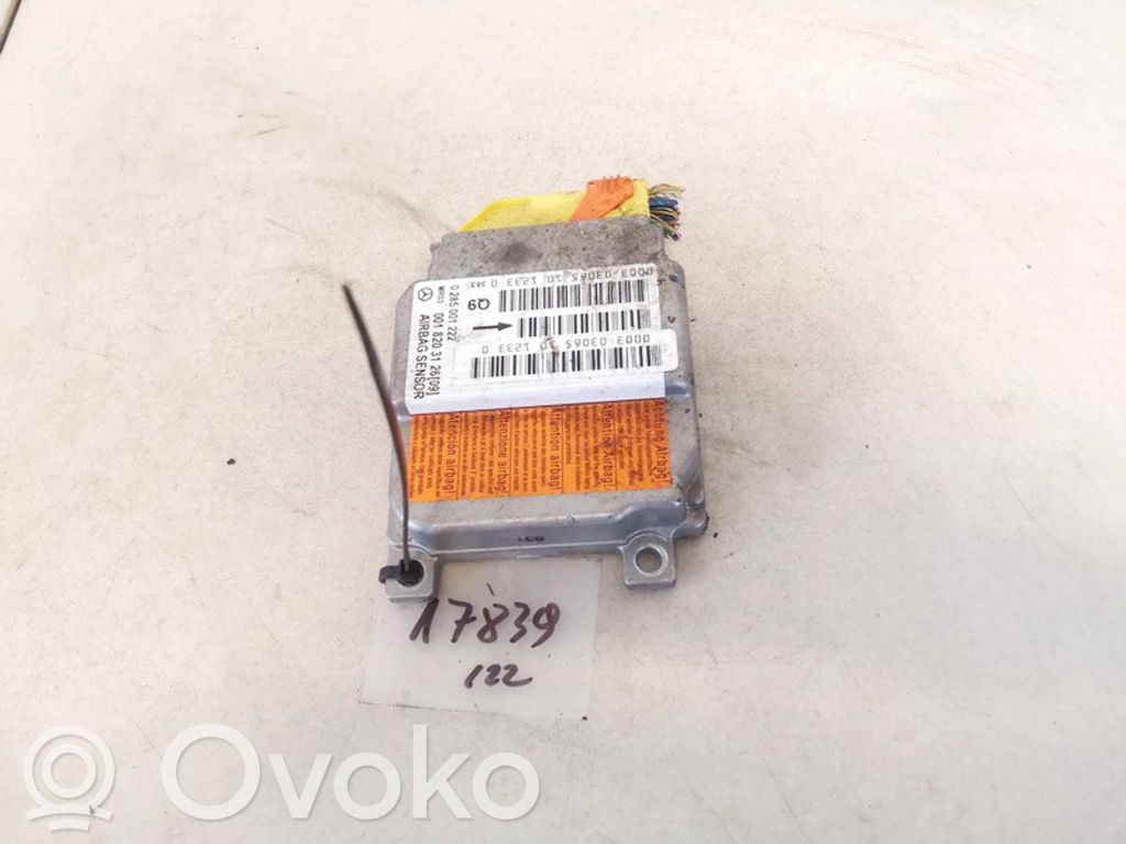 Mercedes-Benz A W168 Centralina/modulo airbag