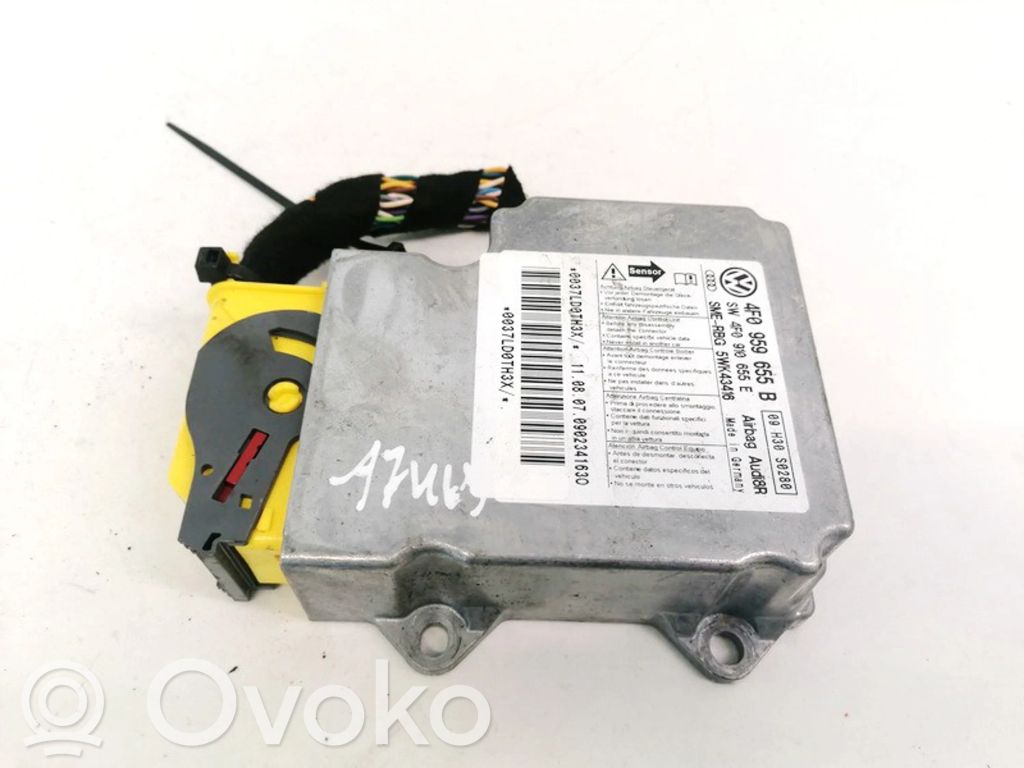Turvatyynyn ohjainlaite/moduuli   4F0959655B,4F0910655E,4F0910655E,4F0959655B,5WK43416