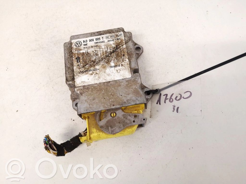 Skoda Octavia Mk2 (1Z) Centralina/modulo airbag