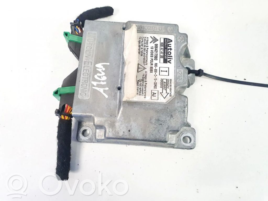 Citroen C4 I Picasso Unitate/modul de comandă airbaguri 