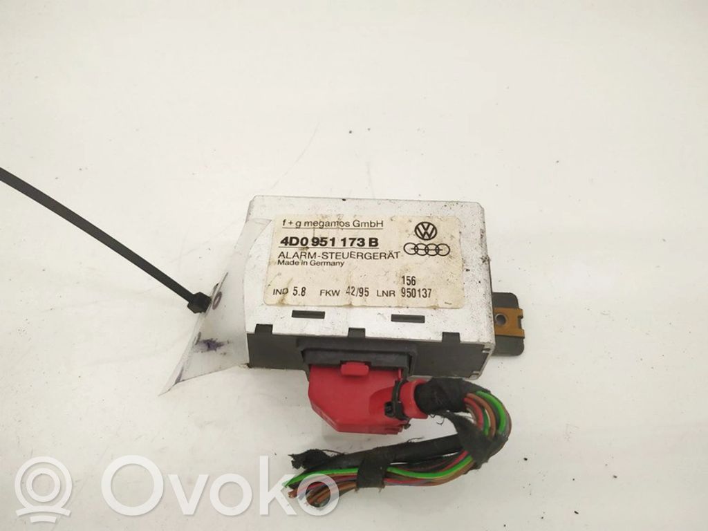 Centralina/modulo allarme   4D0951173B,156950137,156950137,4D0951173B