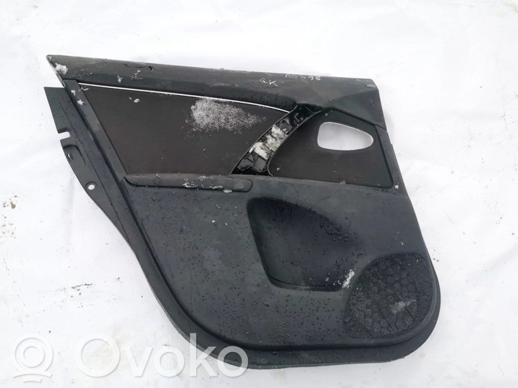 Toyota Avensis T270 Rivestimento del pannello della portiera posteriore
